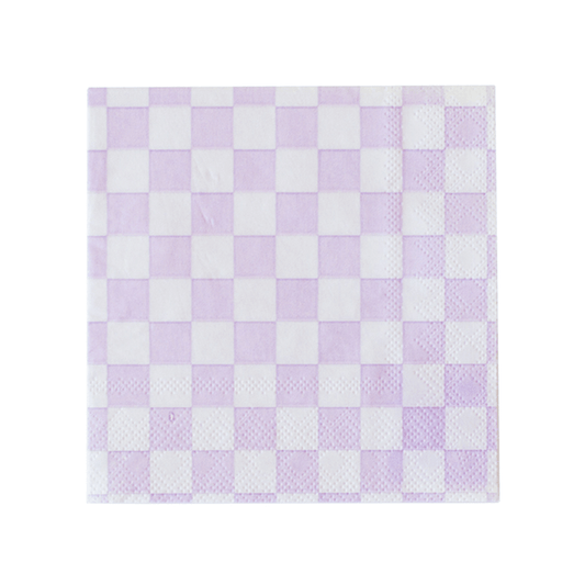 Check It! Cocktail Napkins - 20 Pk. - Purple Posse - Bria Blair Creative