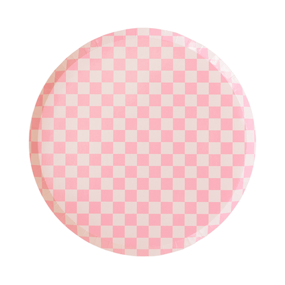 Check It! Dinner Plates - 8 Pk. - 11 Color Options: Cherry Crush - Bria Blair Creative