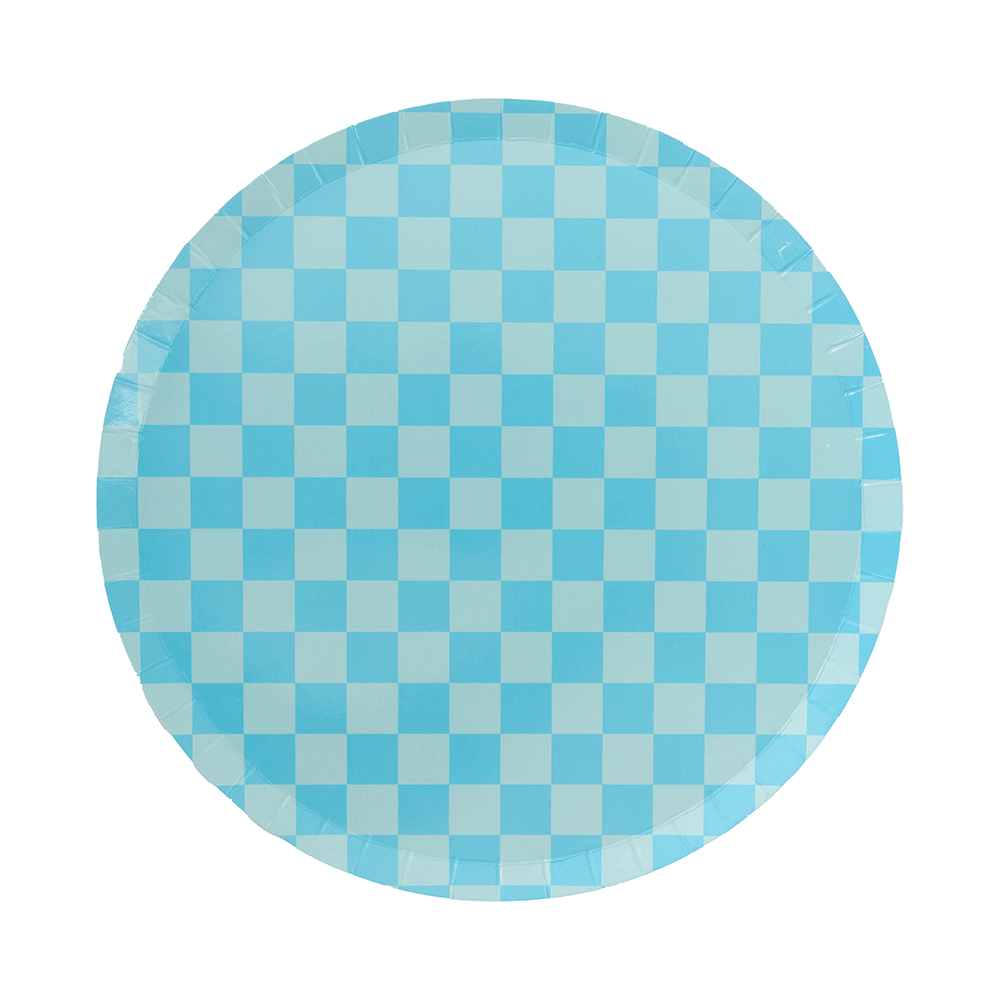 Check It! Dinner Plates - 8 Pk. - 11 Color Options: Cherry Crush - Bria Blair Creative