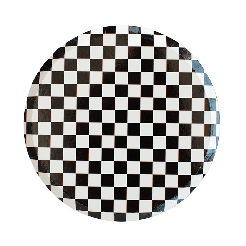 Check It! Dinner Plates - 8 Pk. - 11 Color Options: Cherry Crush - Bria Blair Creative