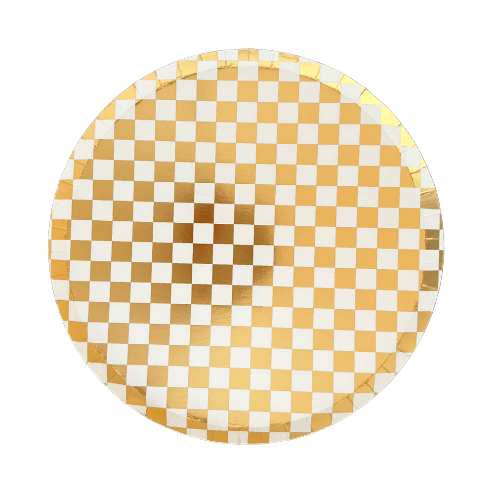 Check It! Dinner Plates - 8 Pk. - 11 Color Options: Cherry Crush - Bria Blair Creative