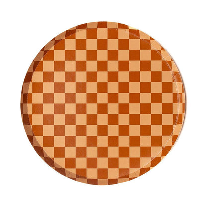 Check It! Dinner Plates - 8 Pk. - 11 Color Options: Peaches N' Cream - Bria Blair Creative