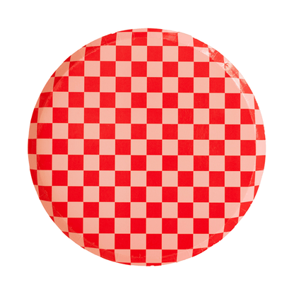 Check It! Dinner Plates - 8 Pk. - 11 Color Options: Tickle Me Pink - Bria Blair Creative
