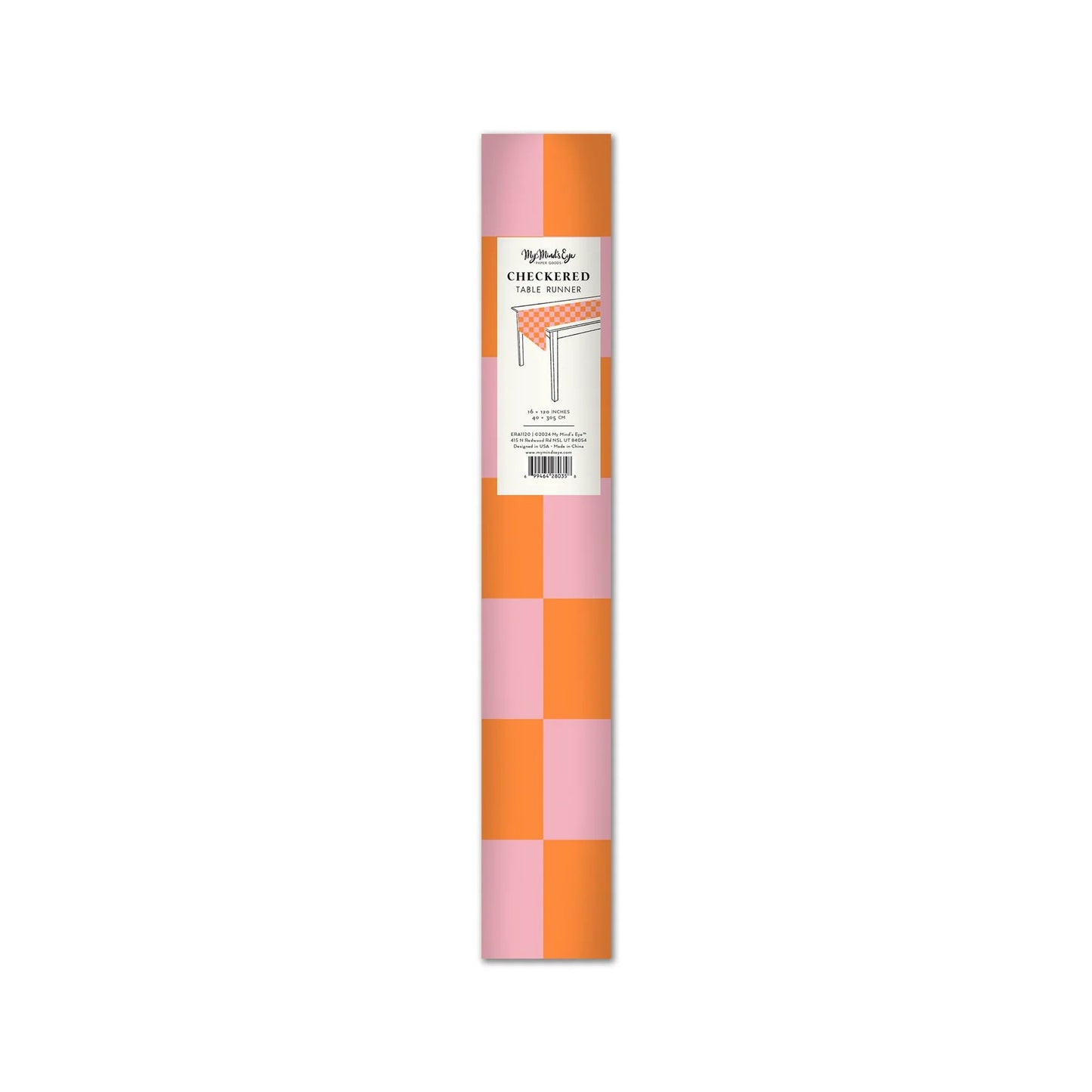 Checkered Table Runner - Bria Blair Creative