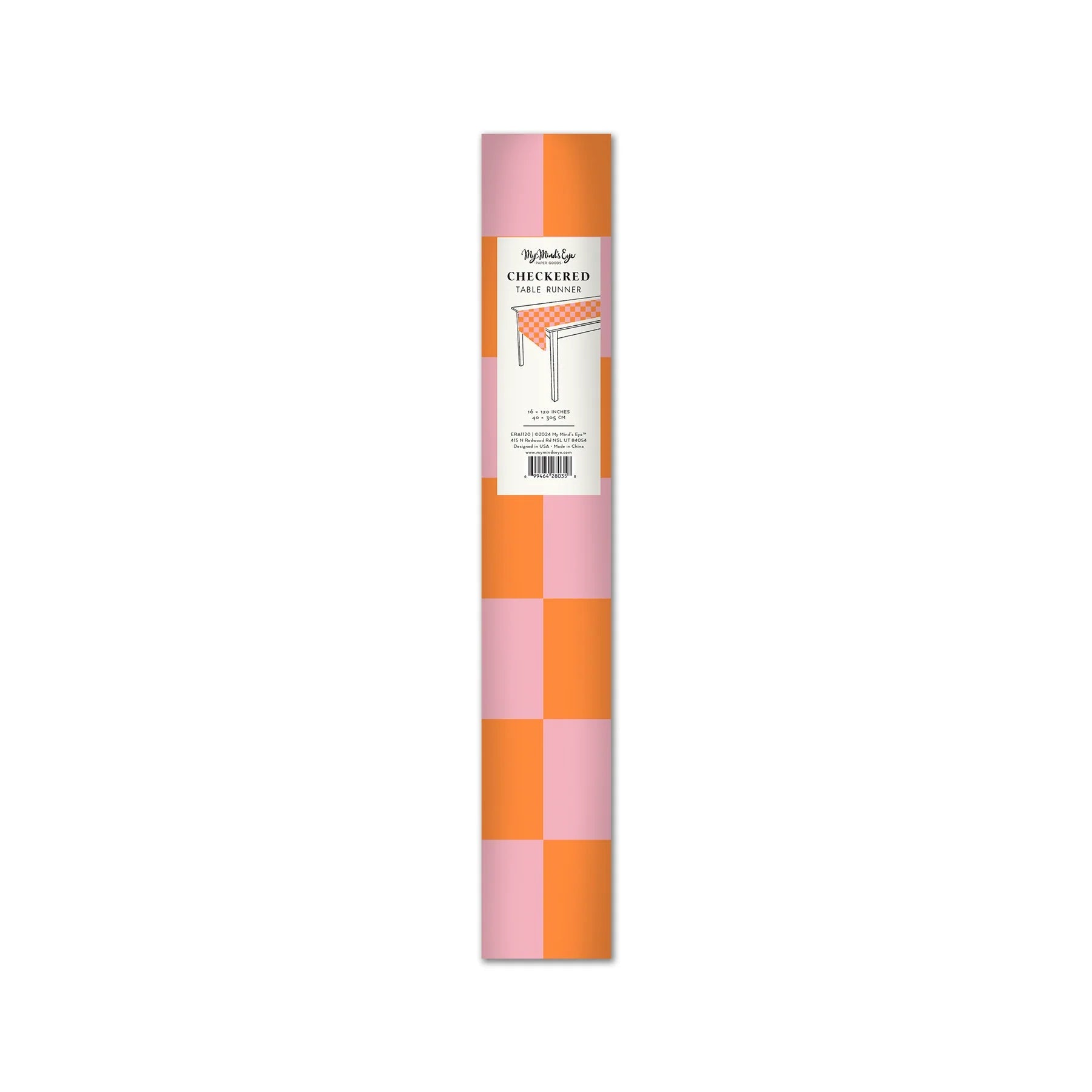 Checkered Table Runner - Bria Blair Creative