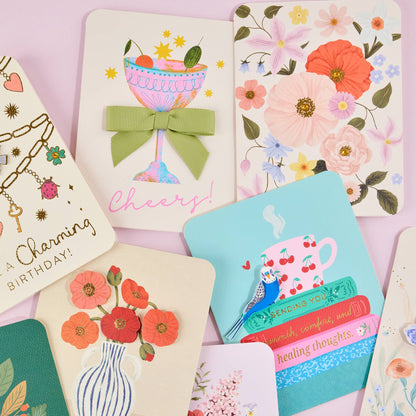 Cheers! Deluxe Greeting Card - Bria Blair Creative