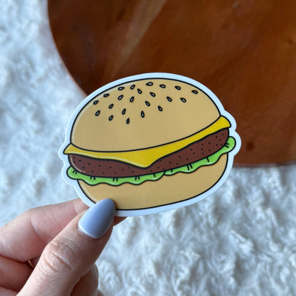 Cheeseburger Sticker - Bria Blair Creative