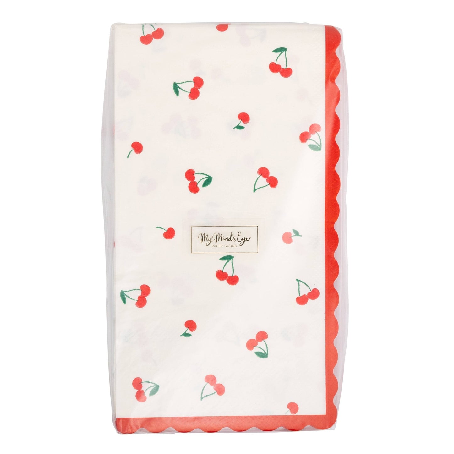 Cherries Dinner Napkin - Bria Blair Creative