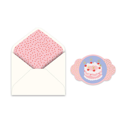 Cherries on Top Deluxe Greeting Card - Bria Blair Creative