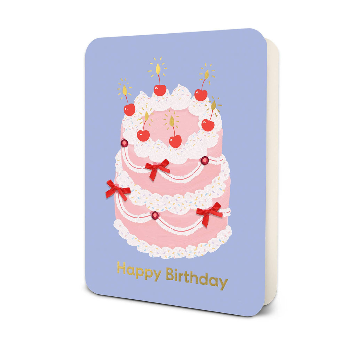 Cherries on Top Deluxe Greeting Card - Bria Blair Creative