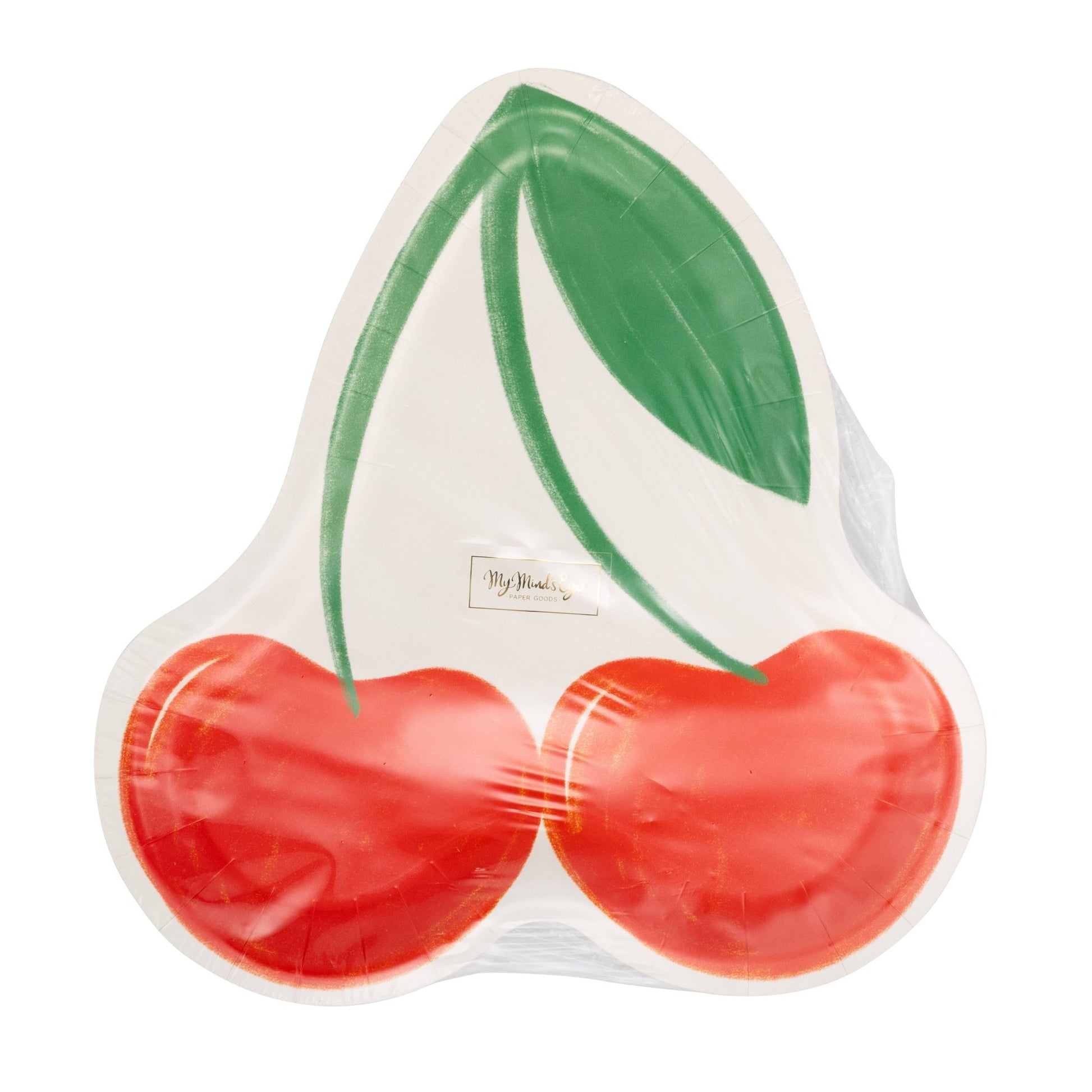 Cherries Shaped Plate - Bria Blair Creative