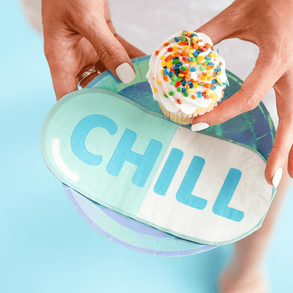 "Chill" Pill Guest Napkins - 16 Pk. - Bria Blair Creative
