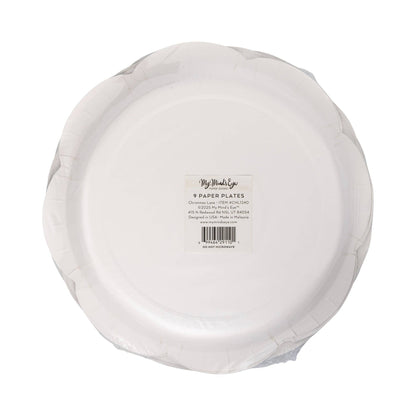 CHL1240 - Green Christmas Tree 9" Dinner Plates - Bria Blair Creative