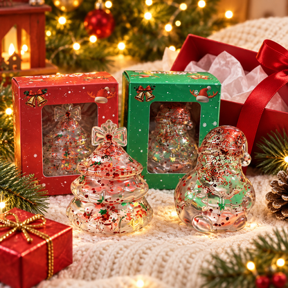 Christmas Glitter Maltose Sugar Squishy - Bria Blair Creative