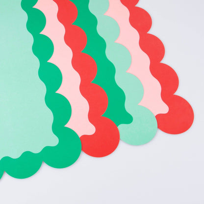 Christmas Paper Placemats - Bria Blair Creative