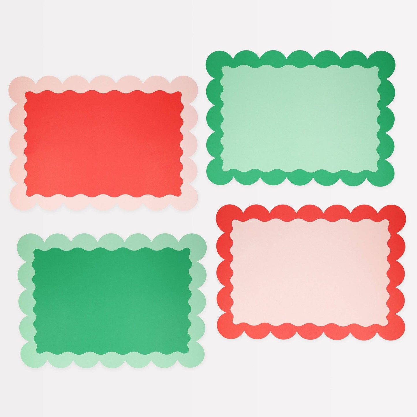 Christmas Paper Placemats - Bria Blair Creative