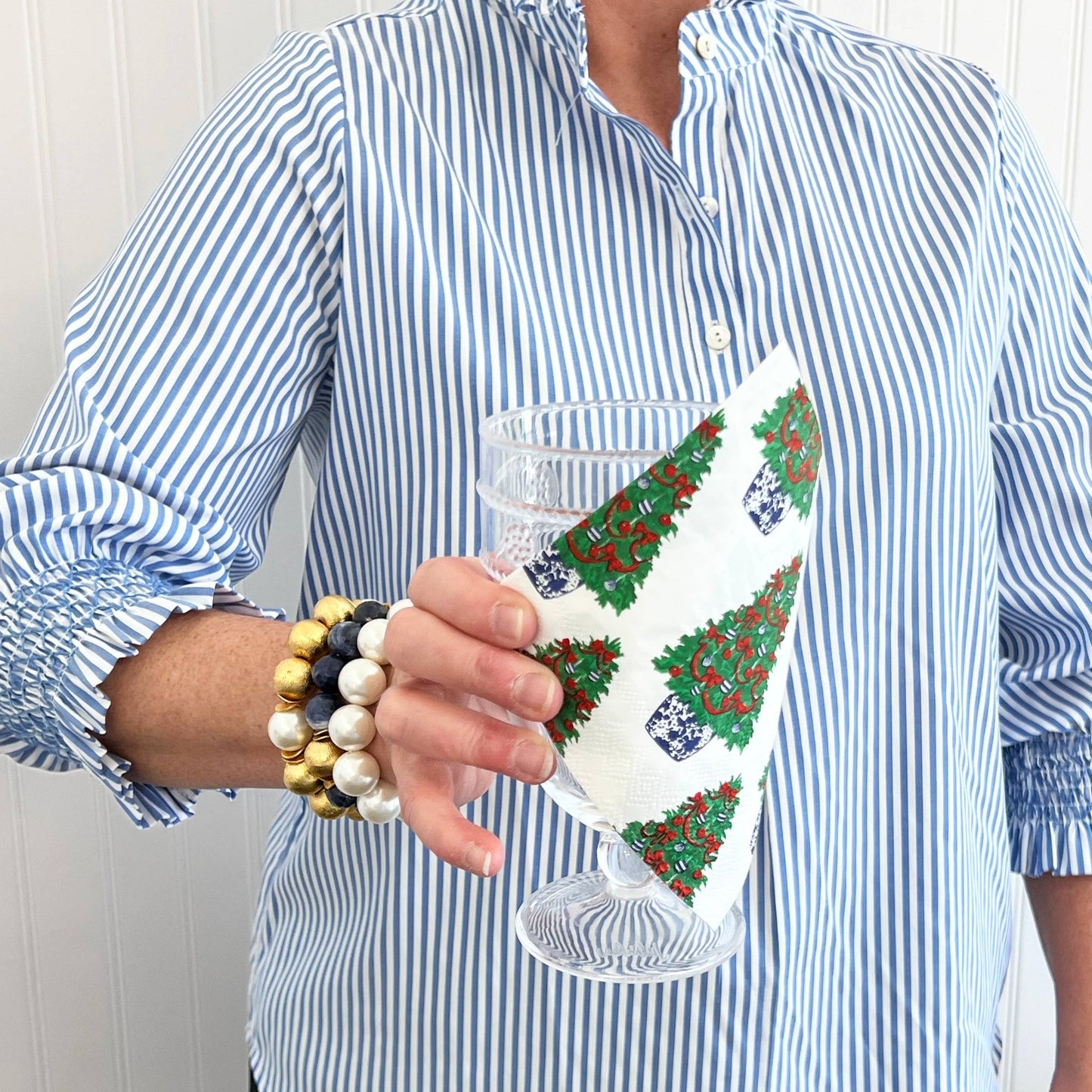 Christmas Trees Cocktail Napkins | Pack of 20 - Bria Blair Creative