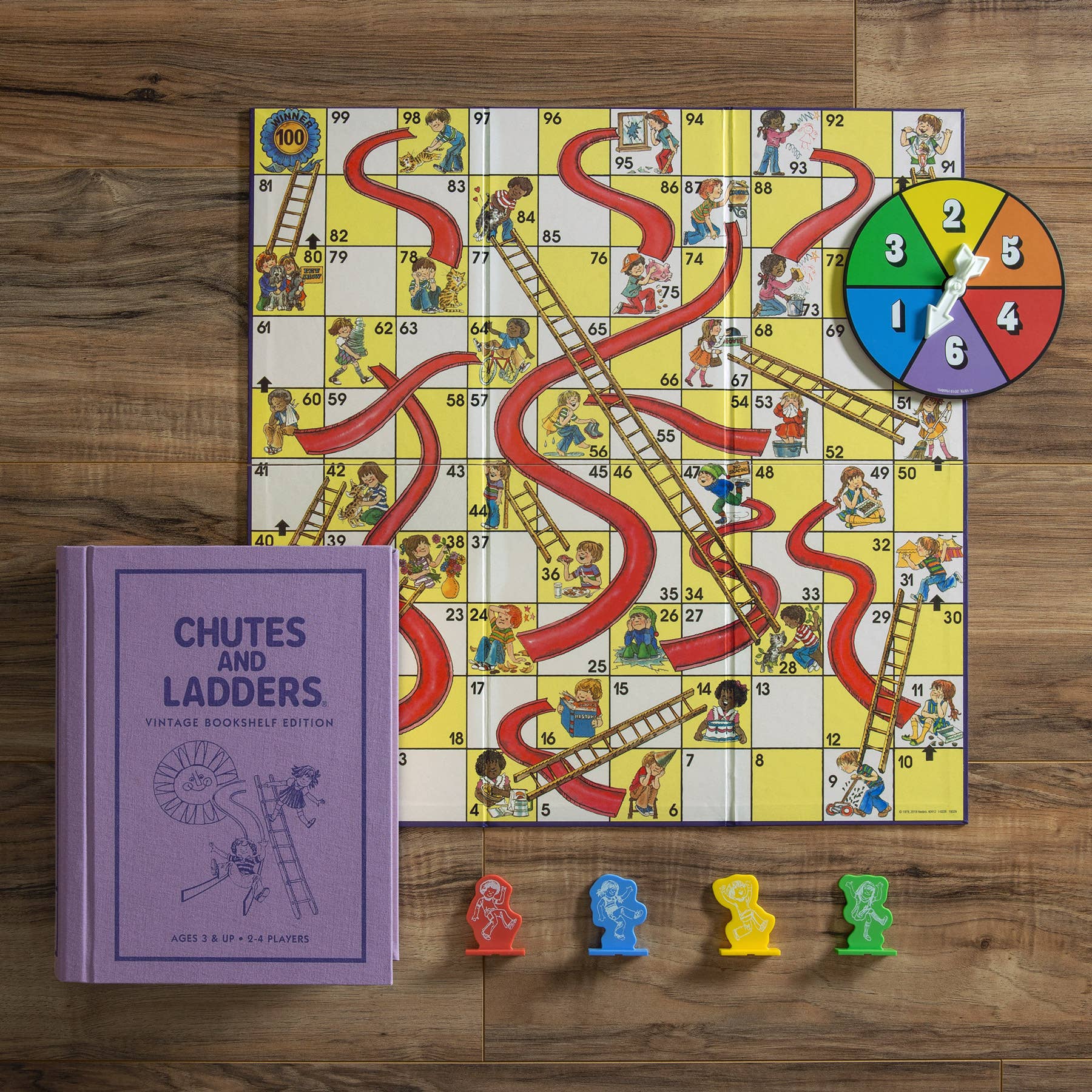 Chutes and Ladders Vintage Bookshelf Edition - Bria Blair Creative