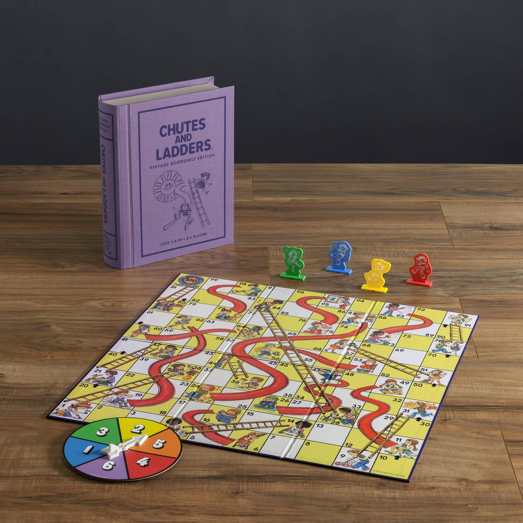 Chutes and Ladders Vintage Bookshelf Edition - Bria Blair Creative