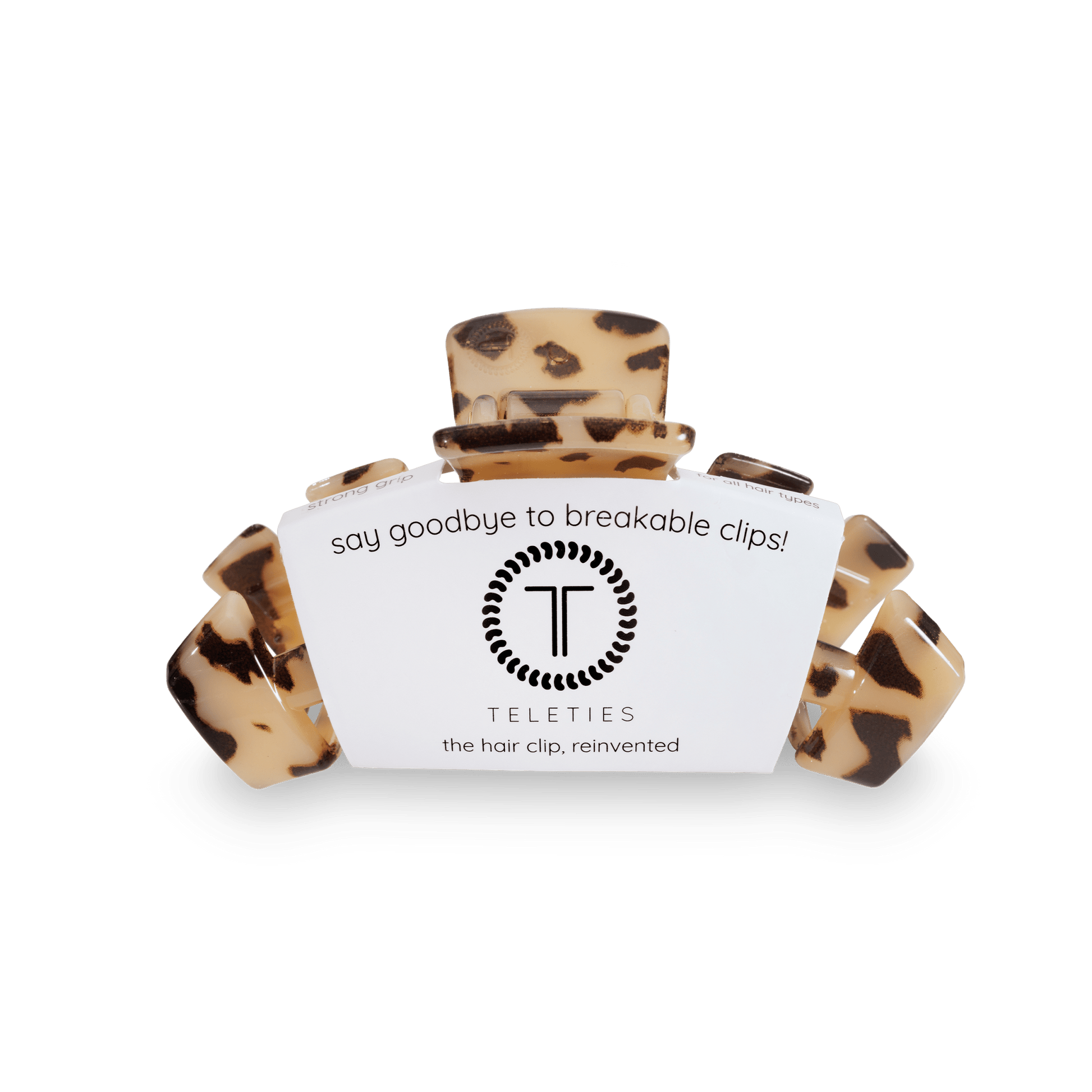 Classic Hair Clip | Medium | Blonde Tortoise - Bria Blair Creative