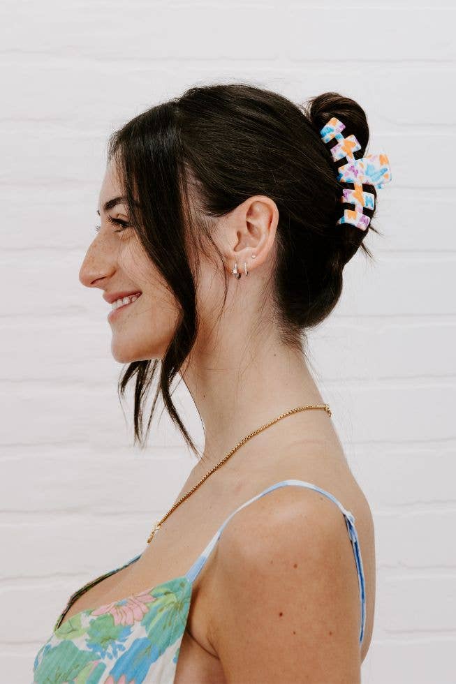 Classic Hair Clip | Medium| Fluttering By - Bria Blair Creative