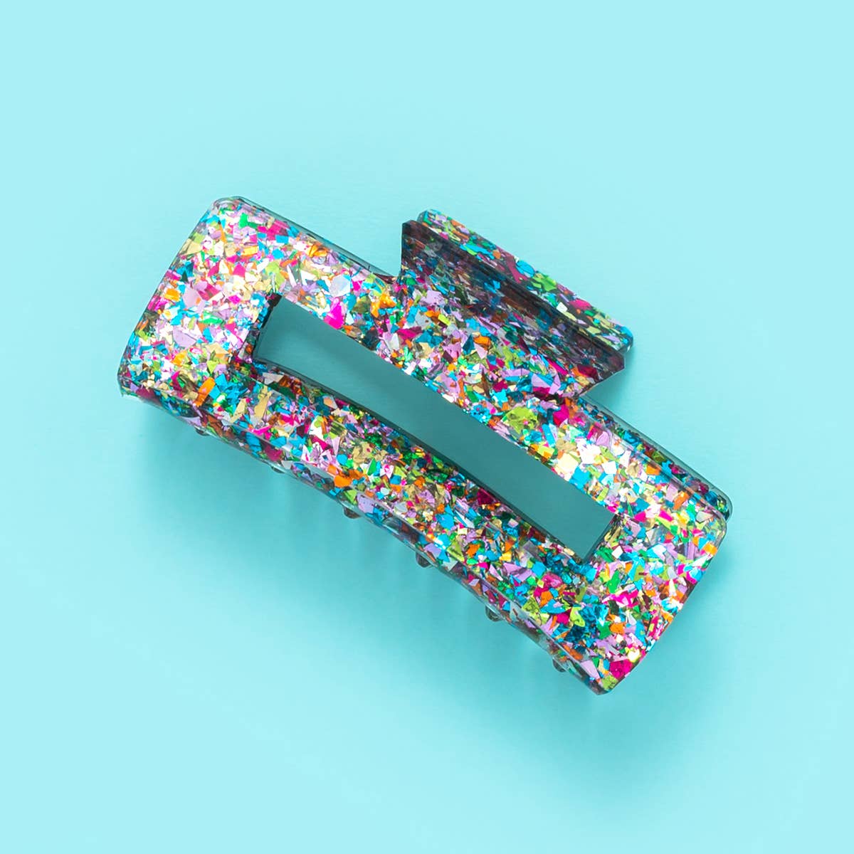 Claw Hair Clip - Colorful Confetti - Bria Blair Creative