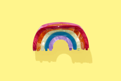 Claw Hair Clip - Rainbow - Bria Blair Creative