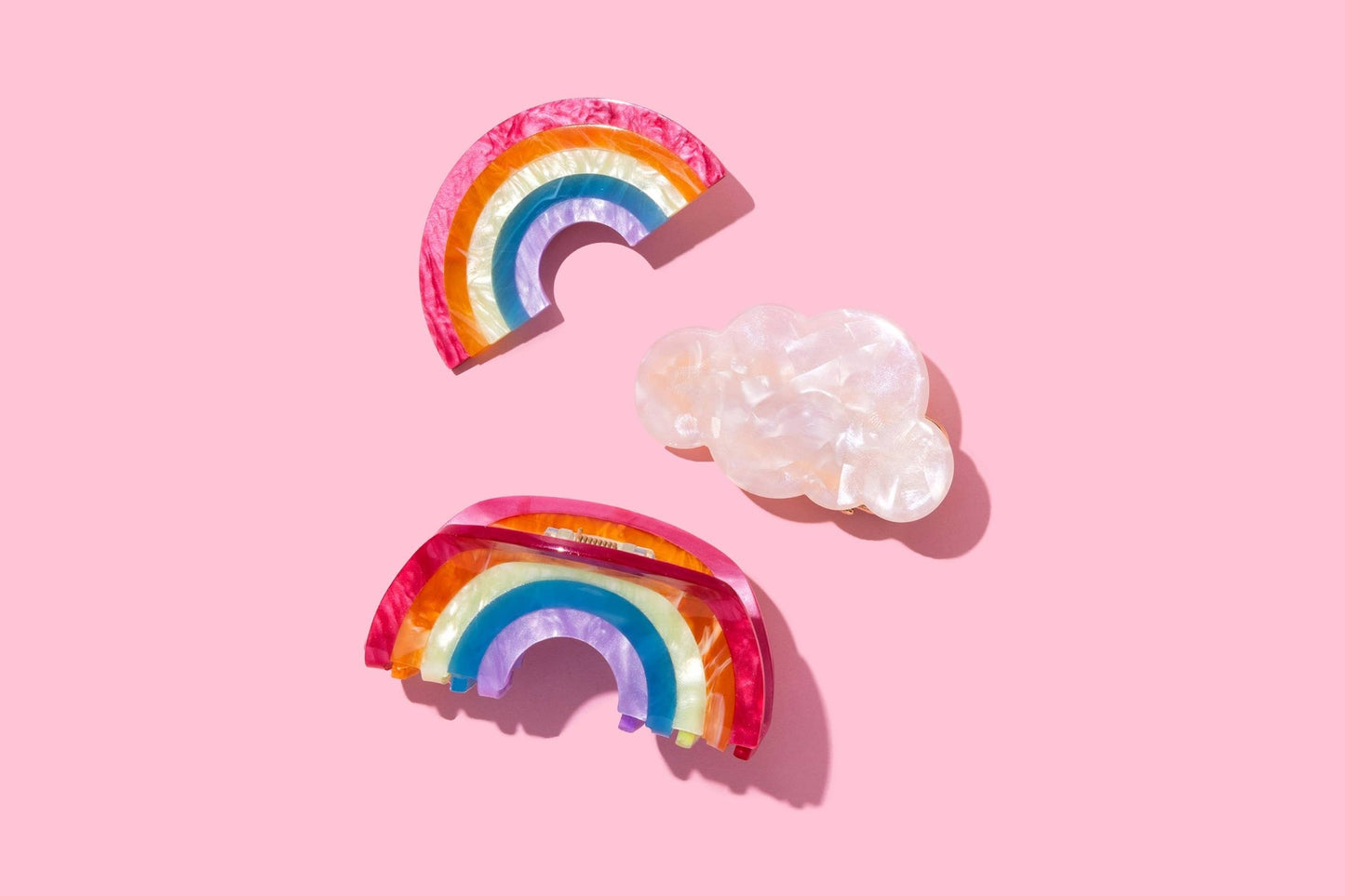 Claw Hair Clip - Rainbow - Bria Blair Creative