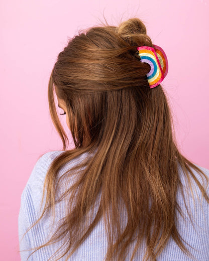 Claw Hair Clip - Rainbow - Bria Blair Creative