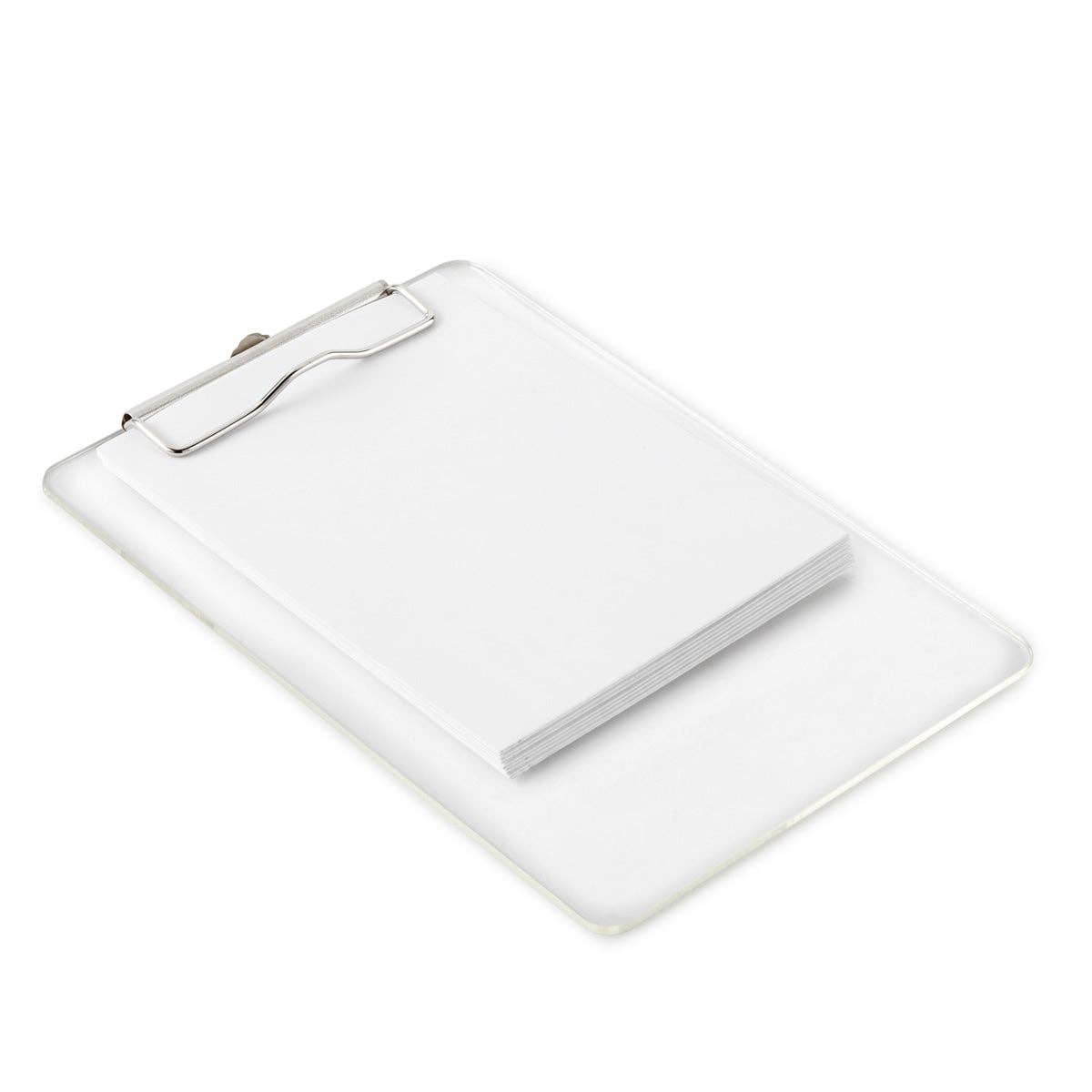 Clear Acrylic Clipboard: 6"x9" - Bria Blair Creative