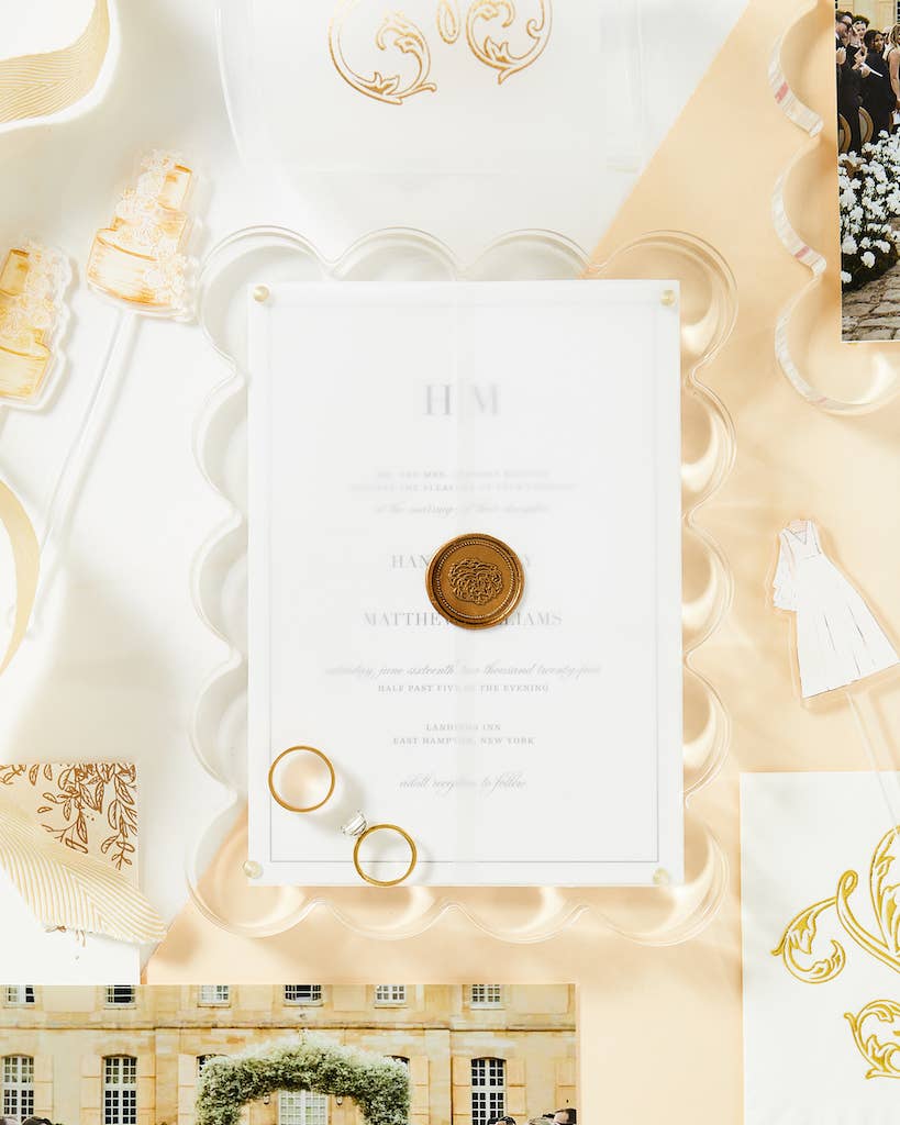 Clear Acrylic Picture Frame - Bria Blair Creative