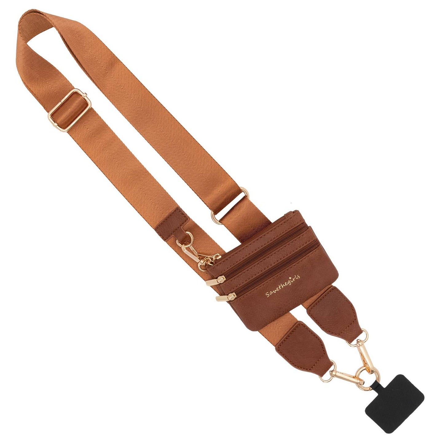 Clip & Go Phone Lanyard with Wallet - Neutral Collection: Cream - Bria Blair Creative
