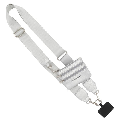 Clip & Go Phone Lanyard with Wallet - Neutral Collection: Cream - Bria Blair Creative