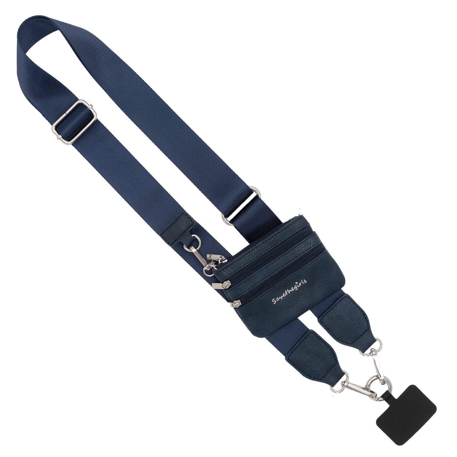Clip & Go Phone Lanyard with Wallet - Neutral Collection: Cream - Bria Blair Creative