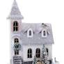 Cody Foster 15" Peaceful Vintage Inspired Putz Christmas Church - Bria Blair Creative