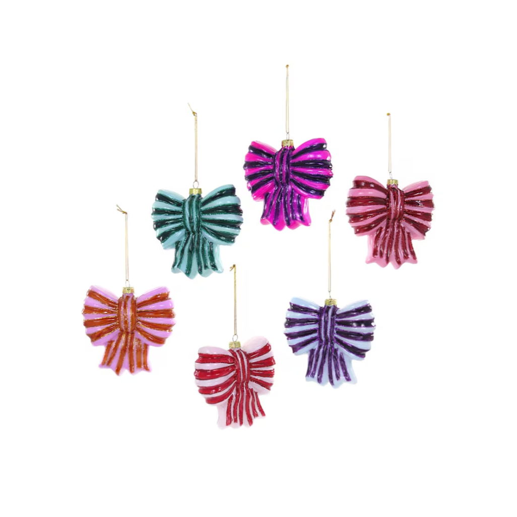 Cody Foster Assorted Glitter Striped Bows - Small - Bria Blair Creative