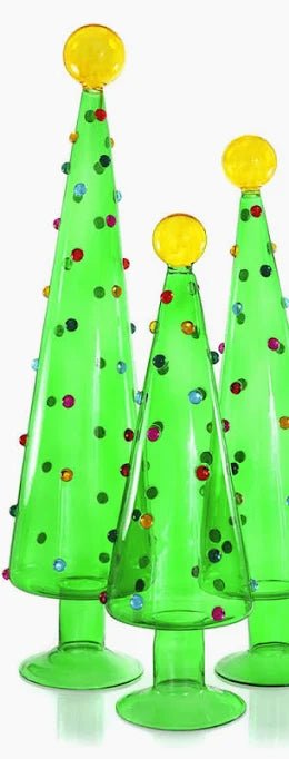 Cody Foster Dotted Tree Set - Translucent Green - set of 3 - Bria Blair Creative