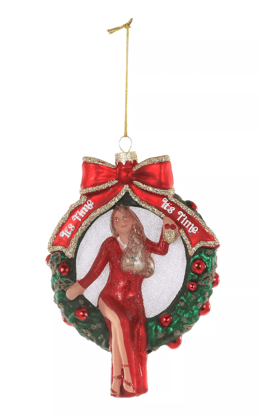 Cody Foster It's Time Mariah Ornament - Bria Blair Creative