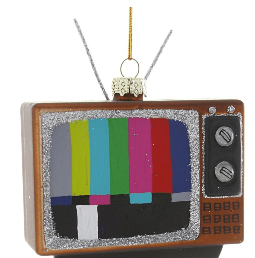 Cody Foster Vintage Television Ornament - Bria Blair Creative