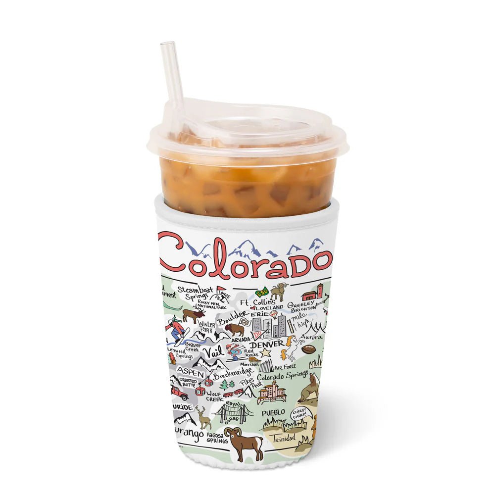 Colorado Iced Cup Coolie - Bria Blair Creative