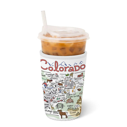 Colorado Iced Cup Coolie - Bria Blair Creative