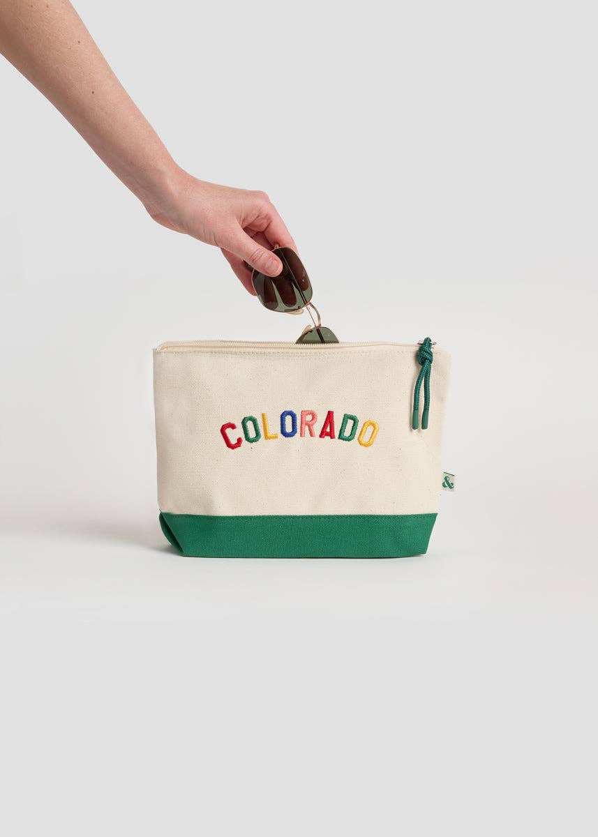 Colorado Icons Pouch - Bria Blair Creative