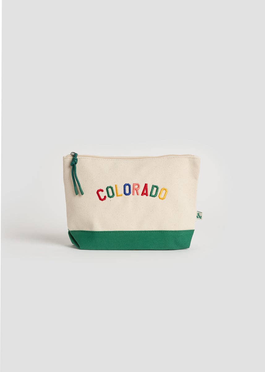 Colorado Icons Pouch - Bria Blair Creative