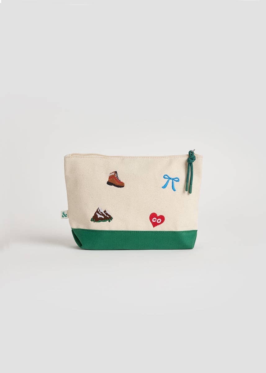 Colorado Icons Pouch - Bria Blair Creative