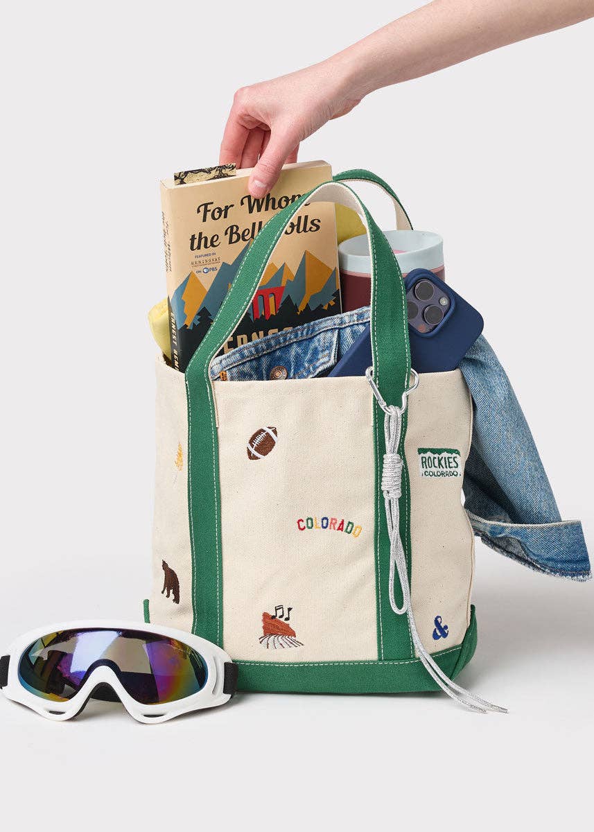 Colorado Icons Small Tote - Bria Blair Creative