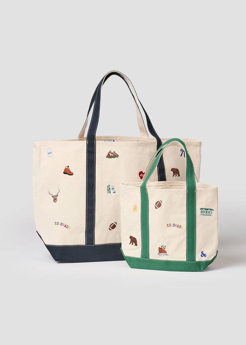 Colorado Icons Small Tote - Bria Blair Creative