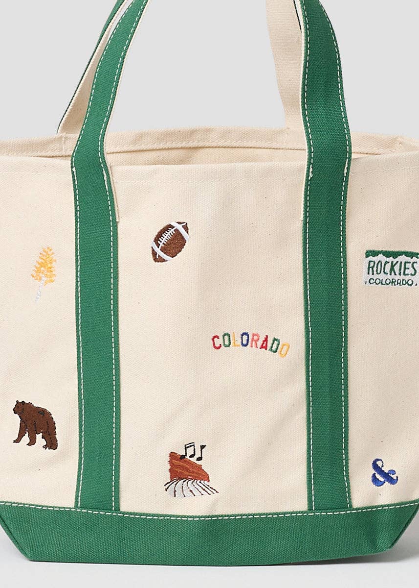 Colorado Icons Small Tote - Bria Blair Creative