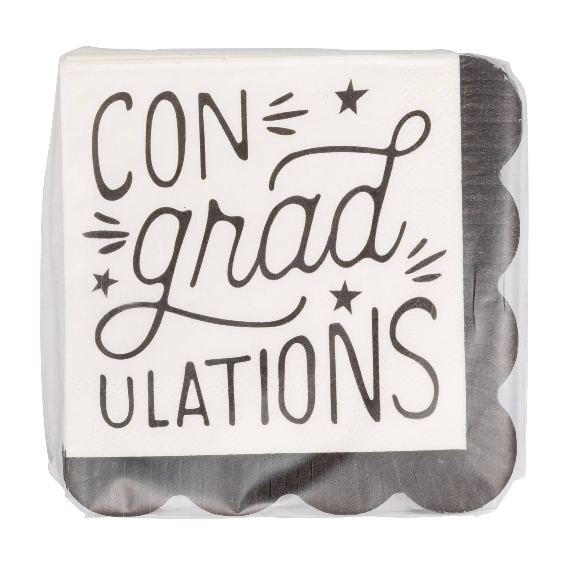 ConGRADulations Cocktail Napkin - Bria Blair Creative