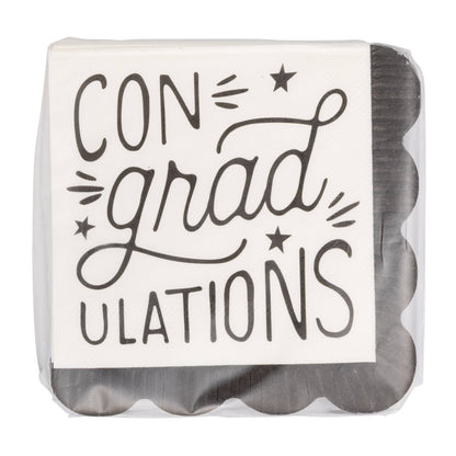 ConGRADulations Cocktail Napkin - Bria Blair Creative