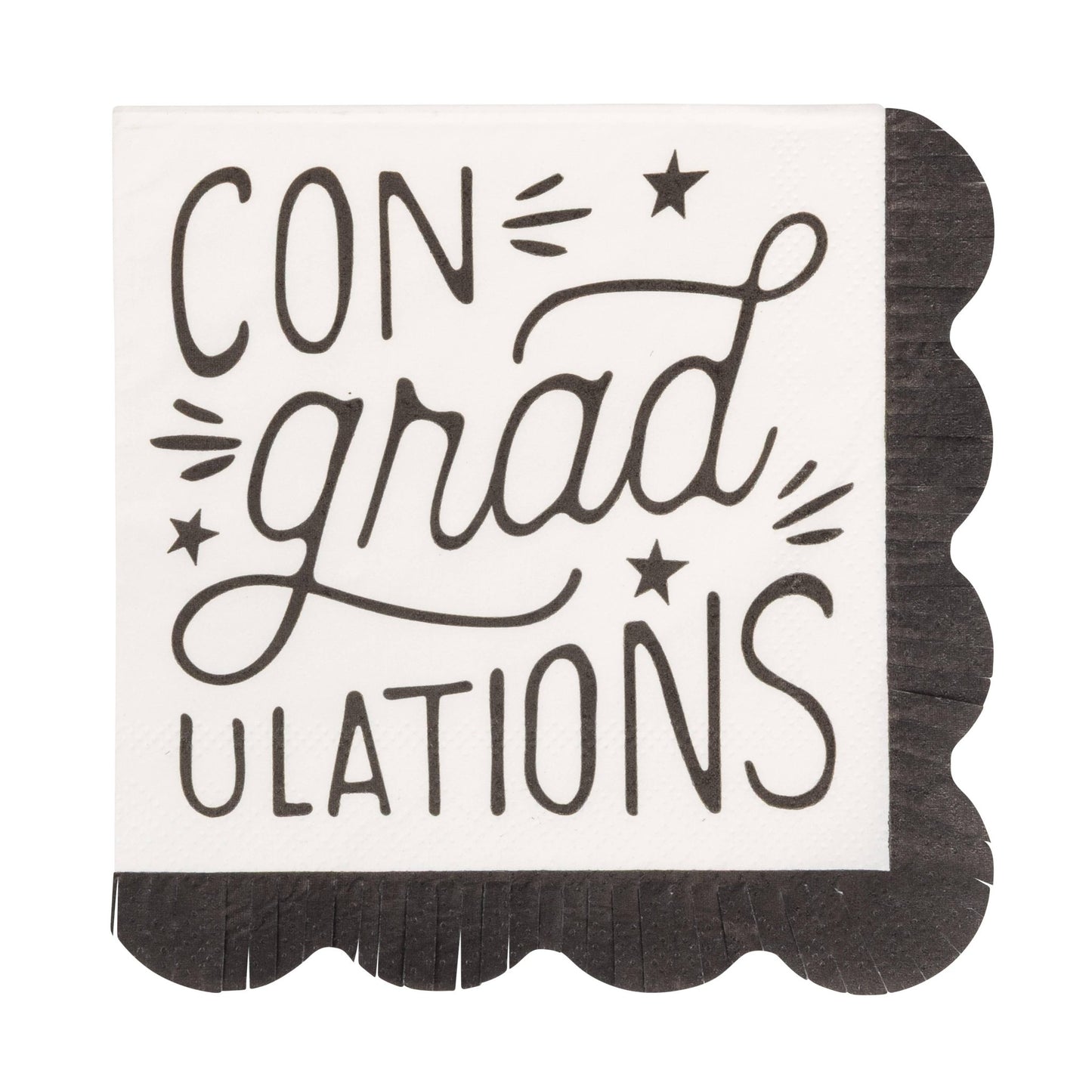 ConGRADulations Cocktail Napkin - Bria Blair Creative